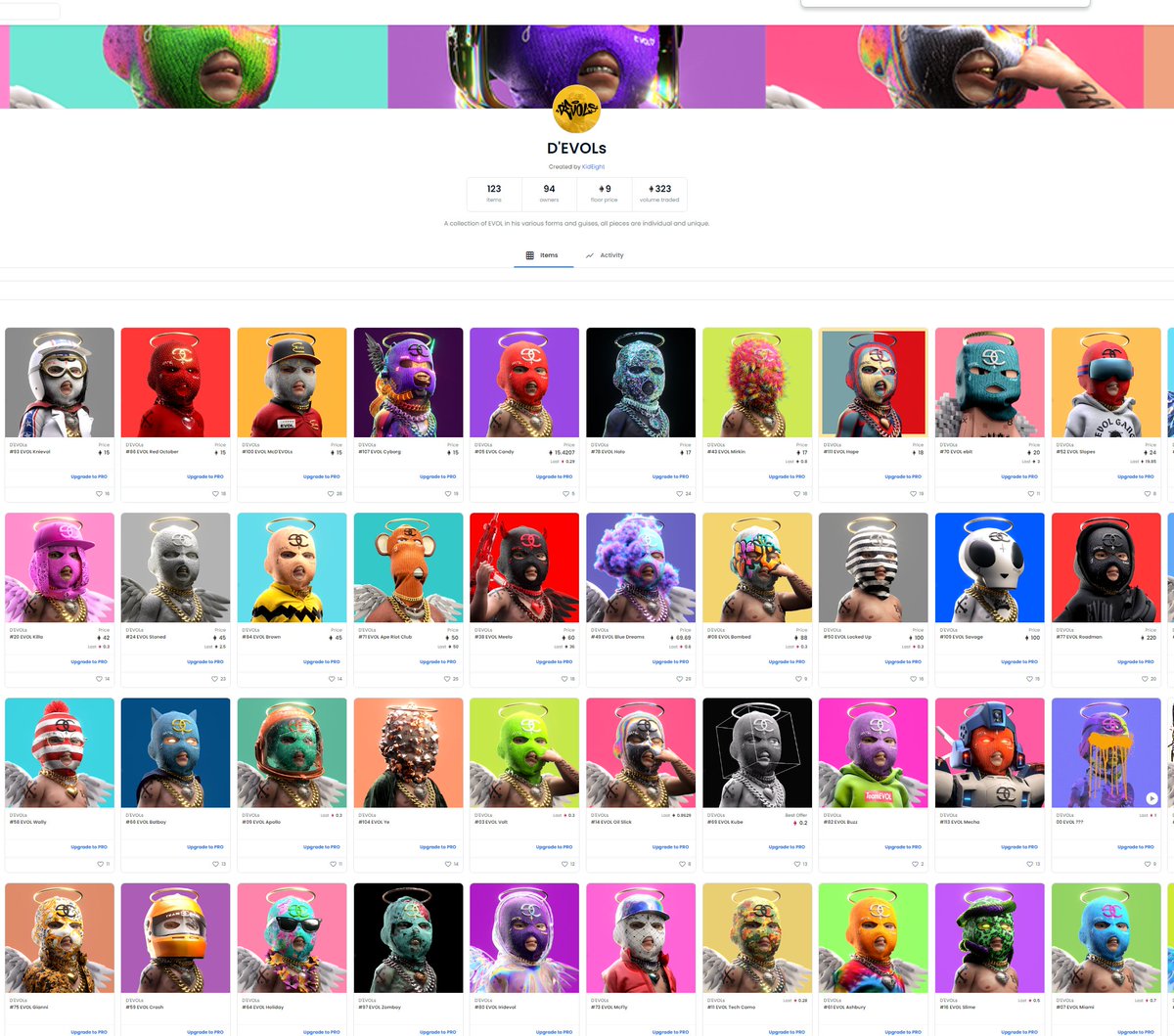 neonbearboy's tweet image. Yo, fuck a Boring Ape. Someday when I get grown money, I'm finna cop me a bo$$ #DEVOL to look over my little homie #GEVOLS gang. These OGs are so, so dope.  For now, we're street soldiers. Someday, we're kingpins.  @GEVOLsNFT  #Gevol