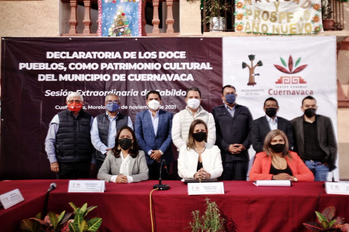 chusmtz_'s tweet photo. Hoy declaramos a los 12 pueblos de nuestra ciudad como “Patrimonio Cultural del Municipio de Cuernavaca” en #SesiónDeCabildo celebrada desde Chamilpa. Con esto buscamos proteger, conservar e impulsar a nuestros poblados. Sus tradiciones y su cultura es lo que nos da identidad🪅🎉 https://t.co/D2ZBBaeF56