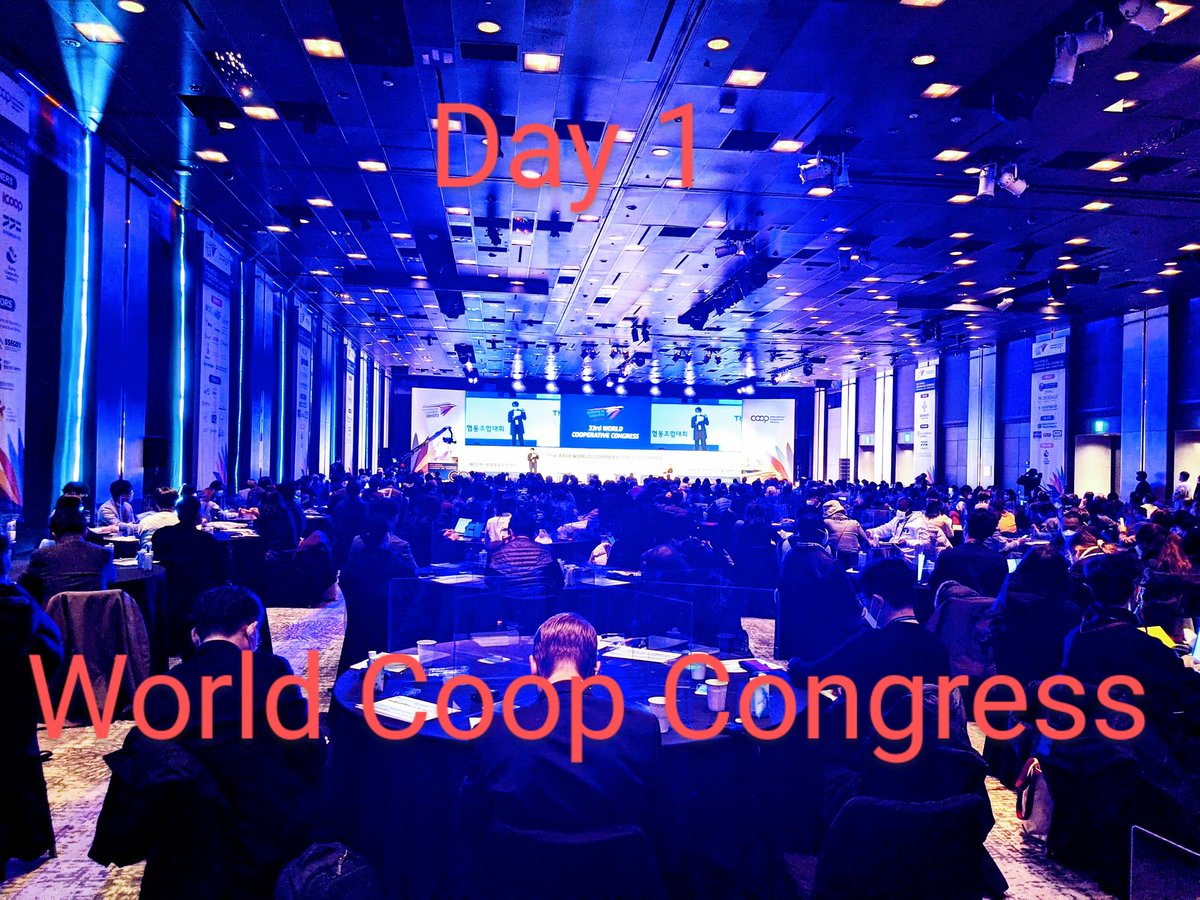 Let the discussions begin ! ! #WorldCoopCongress #coops #coopidentity