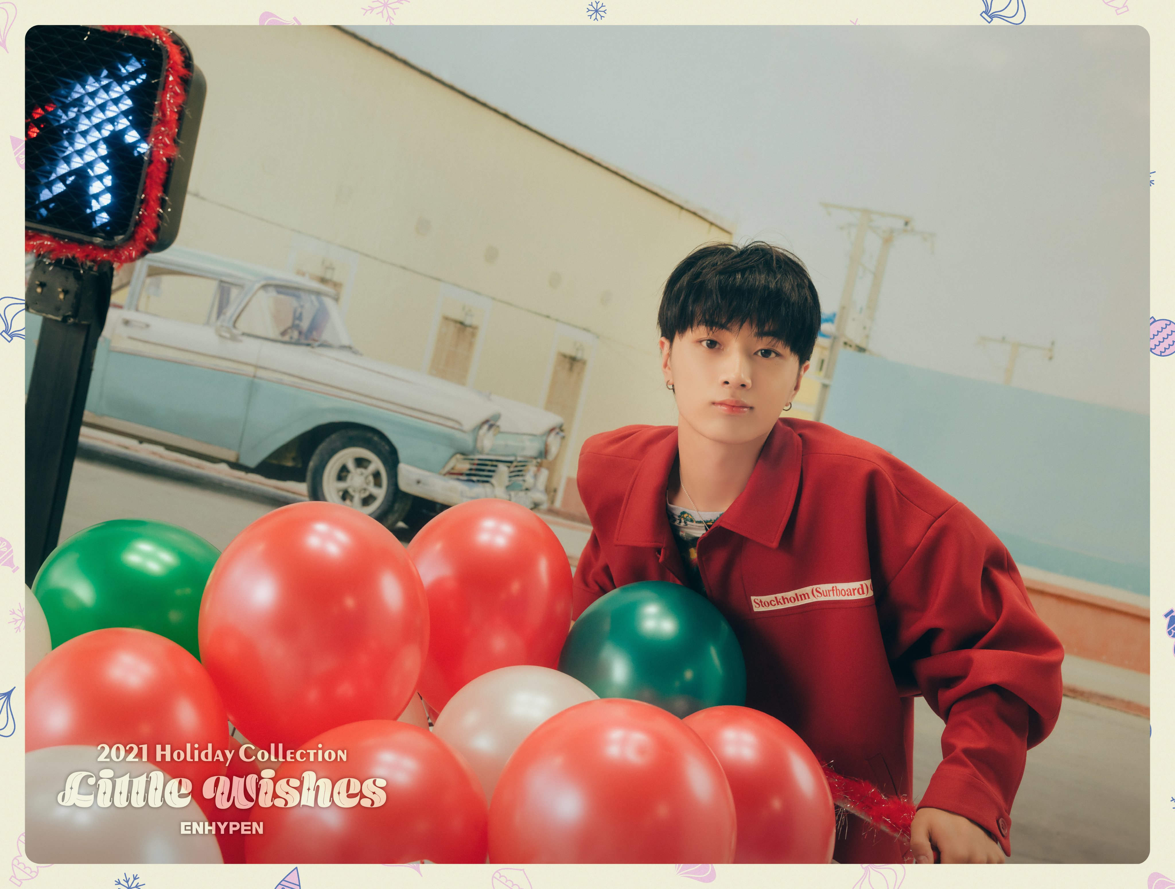 ENHYPEN '2021 HOLIDAY COLLECTION LITTLE WISHES' PHOTO CARD
