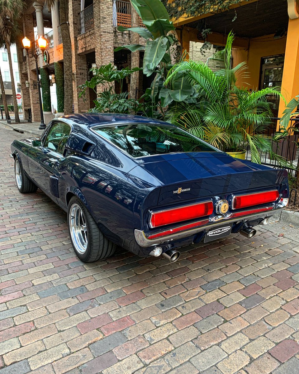 Coming soon! This is a one-of-a-kind Revology 1967 Shelby GT500 in Dark Blue Metallic with ghost LeMans stripes…
