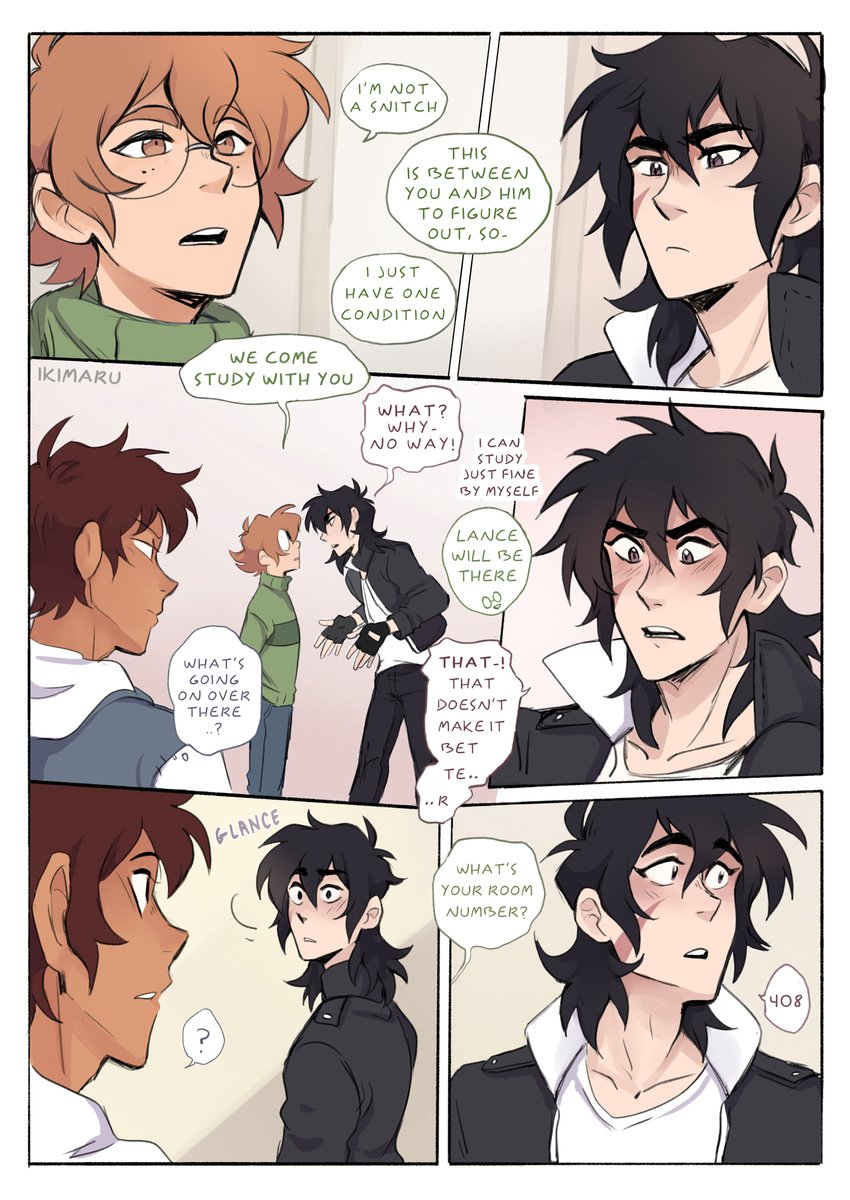 VR/college AU part 9! it took some interference but they miight finally get to hang out!