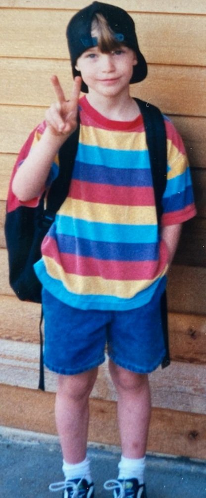 JustDean1992's tweet photo. Throwback to me looking dope as heck. I wish I had this much swag today. #ThrowbackNovember https://t.co/7TnlYaSli8