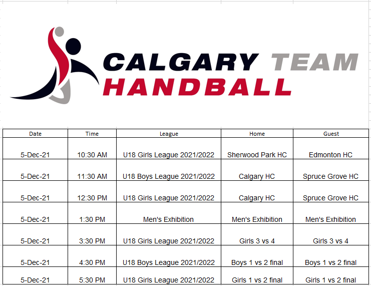 Calgaryhandball's tweet photo. Join us this Sunday December 5th the ATHF Youth Play-Offs are in Calgary Seven Chiefs Sportplex, Tsuut'ina Nation, Tsuut’ina Nation, 19 Bullhead Rd, https://t.co/8WSXCygmBI