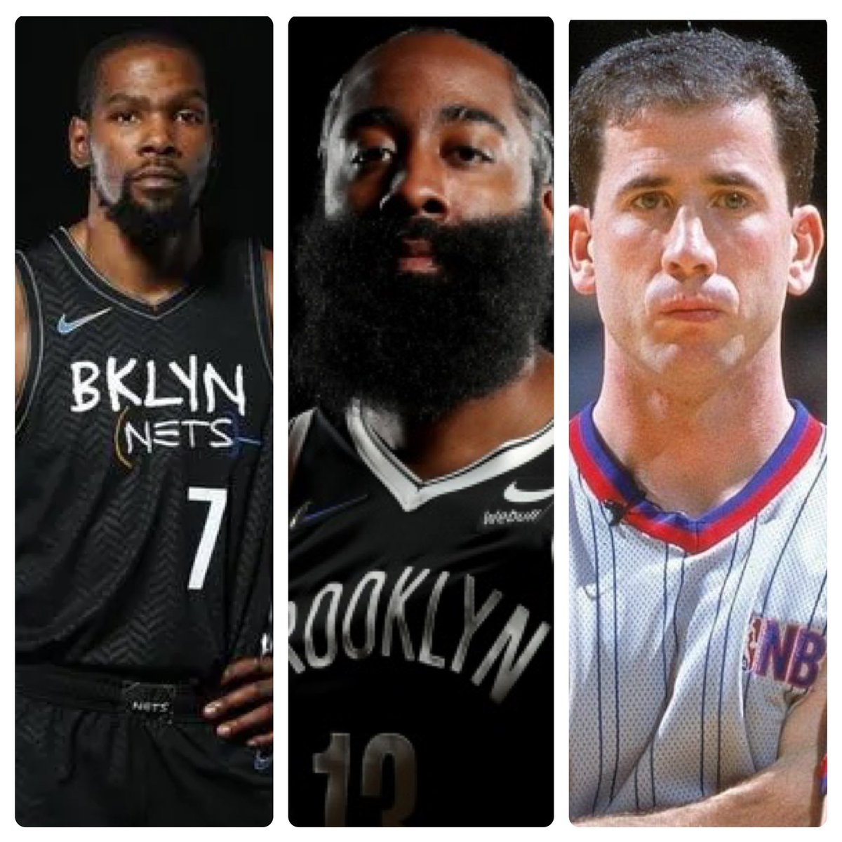 KnicksCentral's tweet photo. New Nets Big 3 https://t.co/ASjGqUuujA