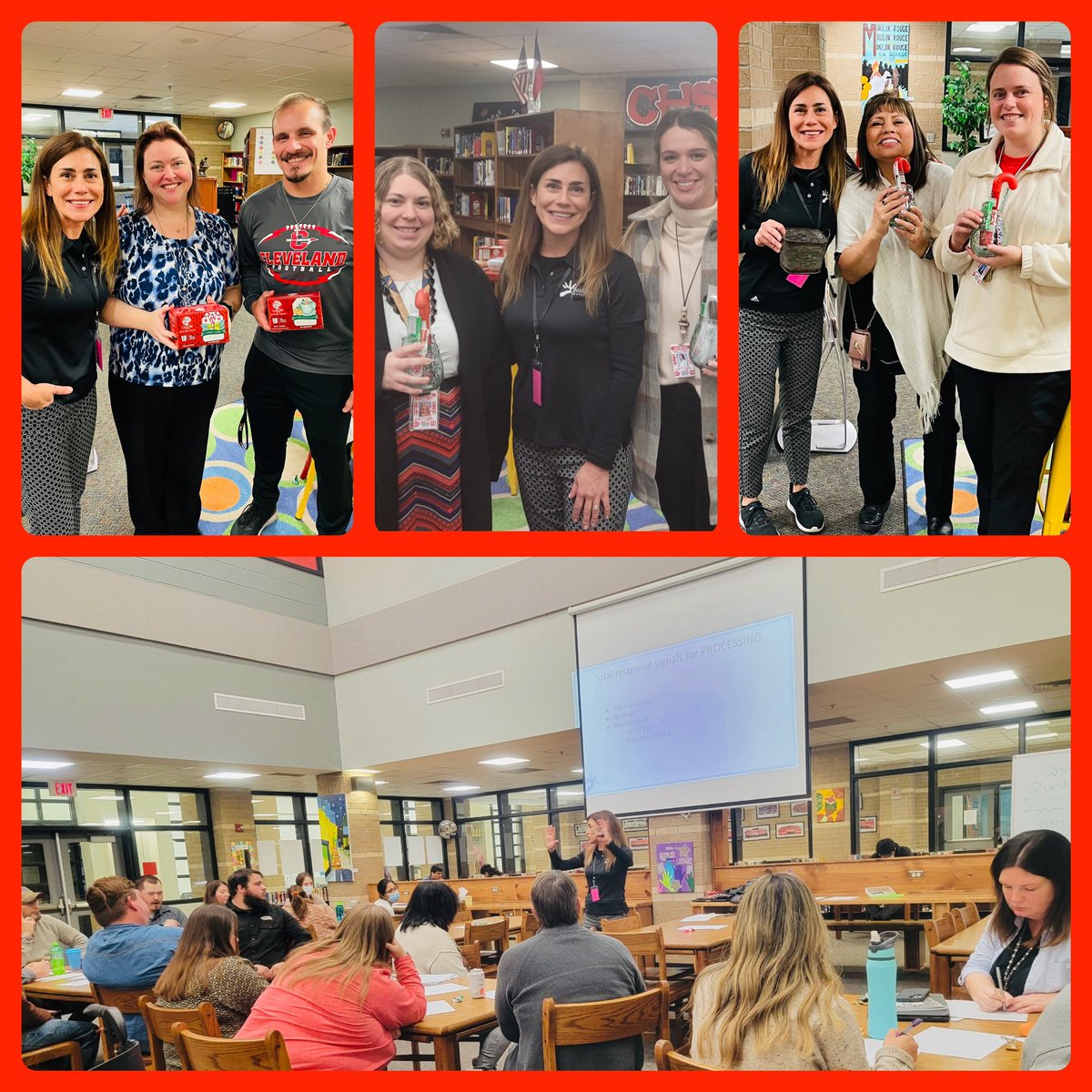 CHS teachers had great training sessions with <a href="/nancymotleyTRTW/">Nancy Motley</a>! We are grateful for the #CHSCommitment our teachers provide each day to ensure ALL students succeed!  #Grateful4CHS