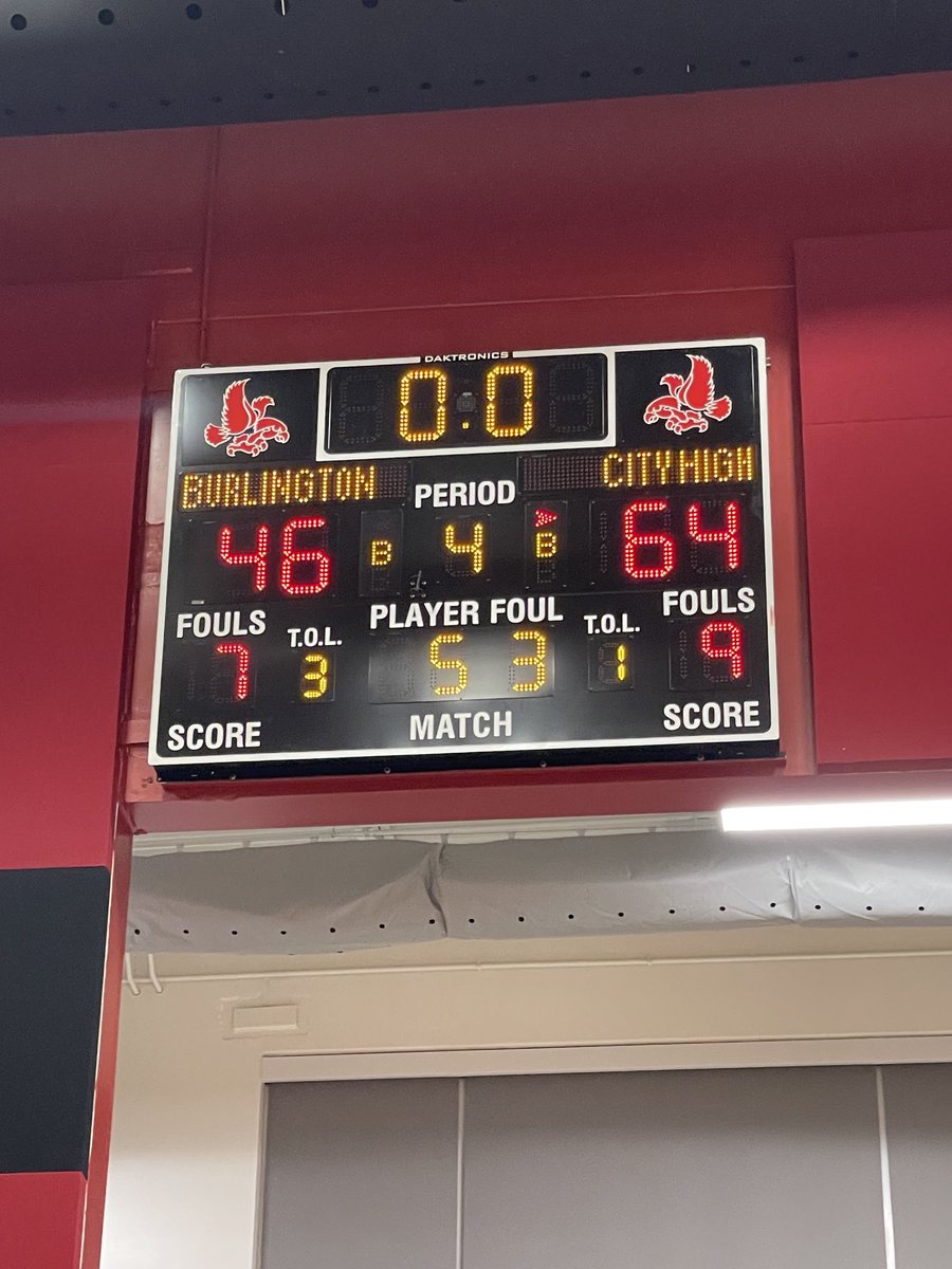 CityHighSports's tweet image. Congratulations ⁦@Ichsbasketball⁩ on the victory tonight!!!