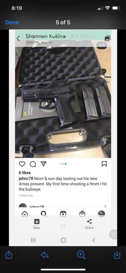 Shame on the mother who helps create the 15 yr old killer in my hometown of Oxford today. Notice she is bragging about taking her son, the killer to shooting practice. Throw the book at the mother who helped put the weapon in his hand!OXFORD STRONG!! 💔💙💛💔