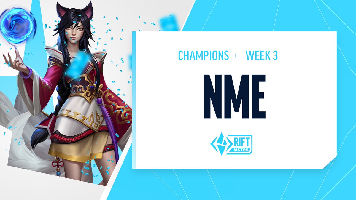 RiftMSTRS's tweet photo. The Nexus didn't stand a chance. 

NME comes out on top as our third Open Qualifier Champions! https://t.co/nbcwwSvEqo