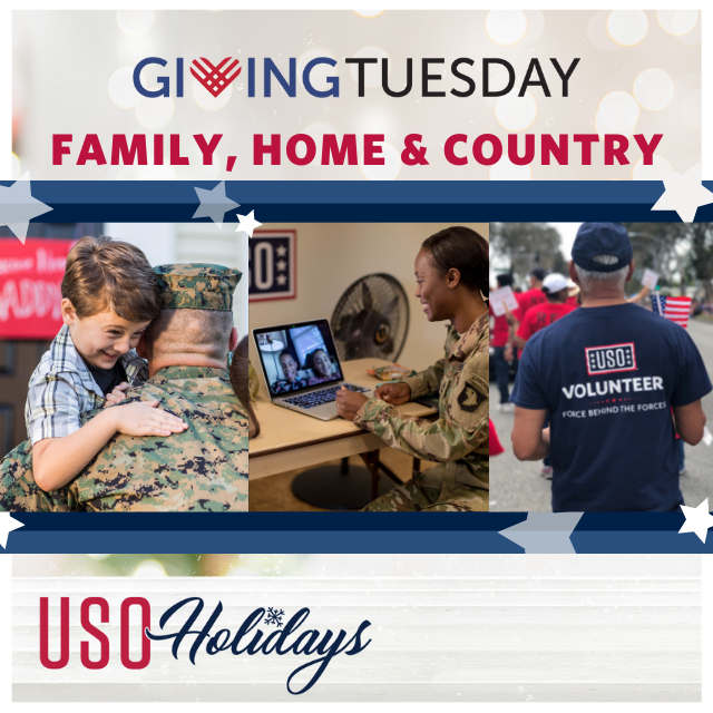 USOSanDiego's tweet image. Thank you for helping us give more than thanks this holiday season for #GivingTuesday by providing the gift of family, home and country. Together we are the Force Behind the Forces®! #BeTheForce #USOHolidays