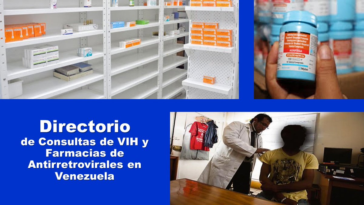 ACCSI_VIHSIDA's tweet image. #ACCSI pone a tu disposición el Directorio de Consultas de VIH y Farmacias dispensadoras de medicamentos antirretrovirales en #Venezuela, visita este enlace accsi.org/antirretrovira…

#DiaMundialDeLaLuchaContraElSIDA 
#DiaMundialdelSIDA  #LuchaContraElSIDA  #1Dic