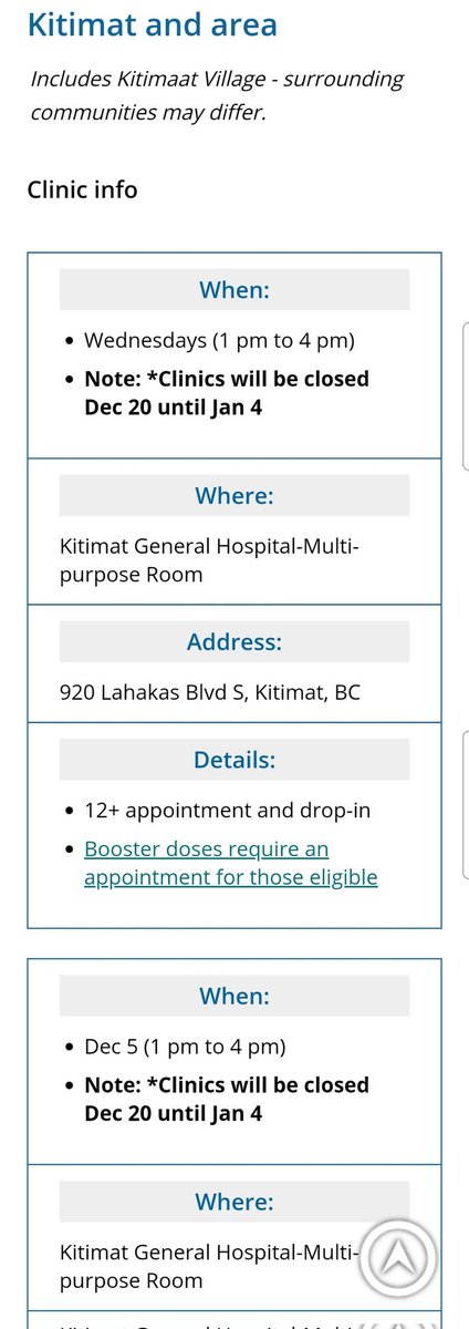 haus_ppl's tweet photo. I can't get over @northernhealth_. Did anyone ask parents if they would prefer a special kids only clinic to wider availability at a pharmacy or doctor's office?
There are only a total of 12 hours left in 2021 during which kids in Kitimat can get vaxxed.
#covidbc #bcpoli https://t.co/Zj0nP2N4wK