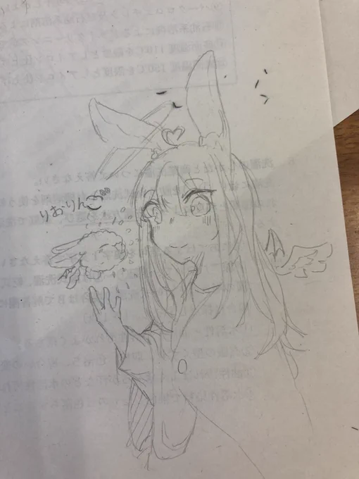 テストでのうろ覚え落書き 