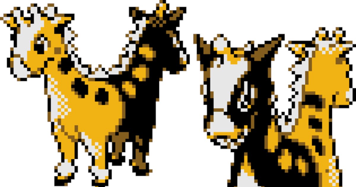 Girafarig Gold, Silver, to a New World, Pokémon