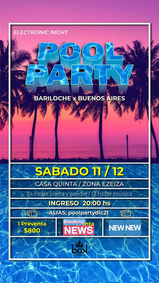 NachoBoock01's tweet photo. Quiero compartir con ustedes algo que me trae muy emocionado!

       💦POOL PARTY💦
❄BRC X BUENOS AIRES🔥
           🌅11/12🌅
¡No podes perderte este fechón!

+Info x privado.

Dale MG si estas tan manija como yo de una buena POOL PARTY💃💦

#BuenosAires
#Bariloche
#PoolParty https://t.co/HLLeBQcM2p