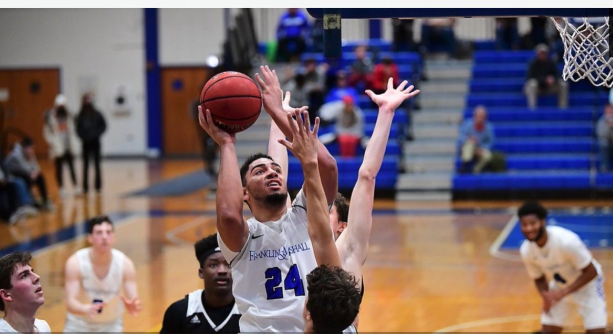 CentralPAElite's tweet photo. Boys🏀:Central Pa Elite Alum @JoshParra13 finishes with 13pts and 6rbs tonight but @fandmMBB fall short to Dickinson 54-61 #cpelite https://t.co/xMkiR3DvDd