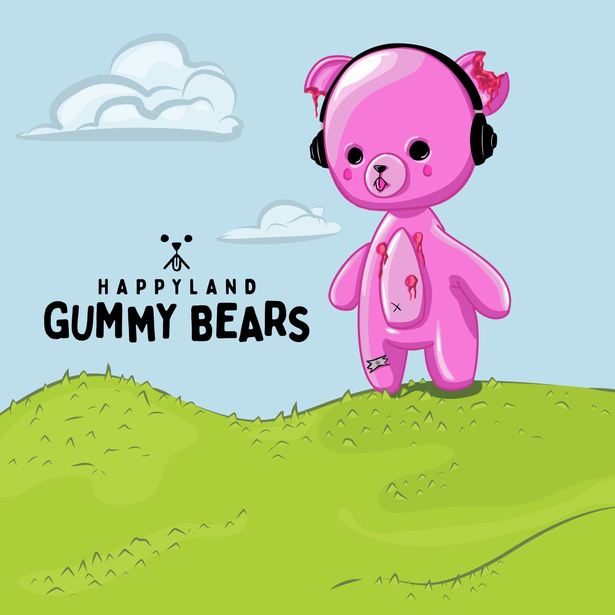 Check out my new <a href="/hlgummybears/">HappyLand Gummy Bears</a> art! #NFT #NFTartists