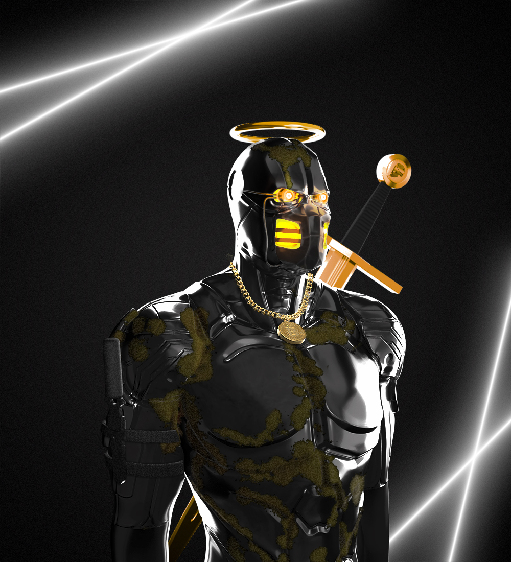 TheMetanoids's tweet photo. MetaFallAngel😇👿
He was the most obedient and kindest Metanoid, always respecting the orders of his superiors. Extremely powerful, he was able to decimate entire armies with his golden sword. But conscious of his huge strength, MetaFallAngel was touched by arrogance.
#MetaStory https://t.co/NokWUJJe4Z