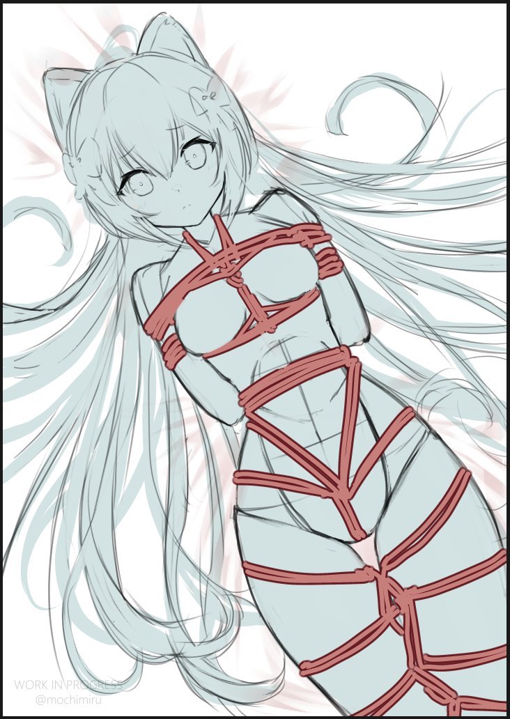 【WIP Commission】Having a lot of liberty in this one!  <a href="/FuyuhotaruP/">Cocona</a>'s Yukina is just too adorable (*¯︶¯*)♡