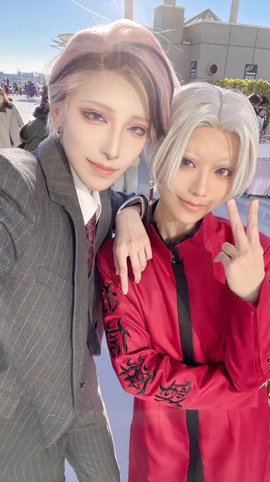 cos/ 1128卍オンリーの思い出①
上からマイキー
下から蘭ちゃん
私のドヤ顔 