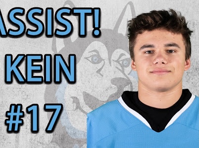 SCORING FOR NORTH #9 Nick Thompson from Kein and that puts North up 5-2 late in the 3rd period #NorthHockey