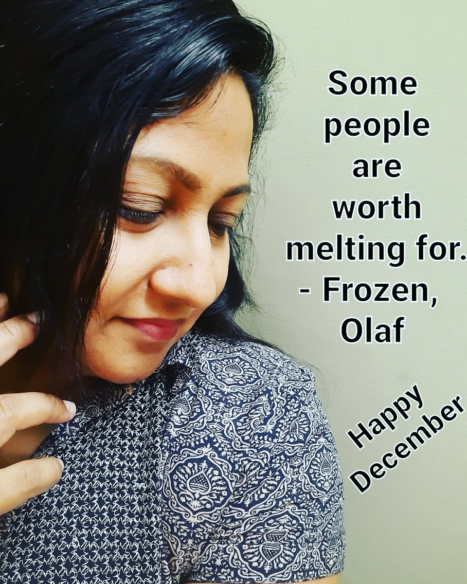 NelumSubhashini's tweet photo. .
Some people are worth melting for.
- Frozen, Olaf
.
#lifemotivation #lifequotes #mylife #December #photographylovers #photography #loveyourlife #morningselfie #newmonthnewgoals #positivevibes #positivity https://t.co/rrv0Y7b063
