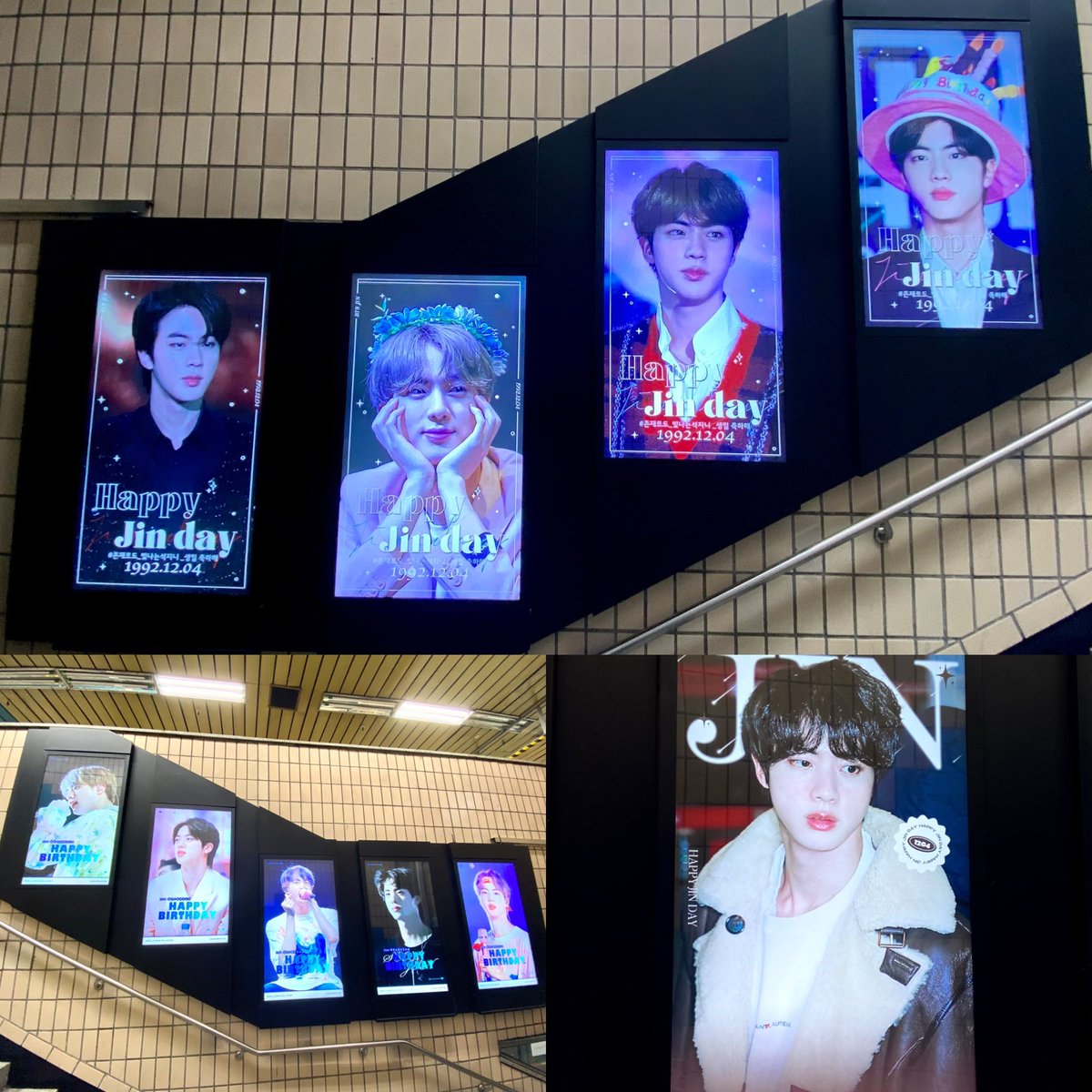 Akjinbts's tweet photo. Korea turning into Seokjin land 😭 https://t.co/ikkUc2KQ1a