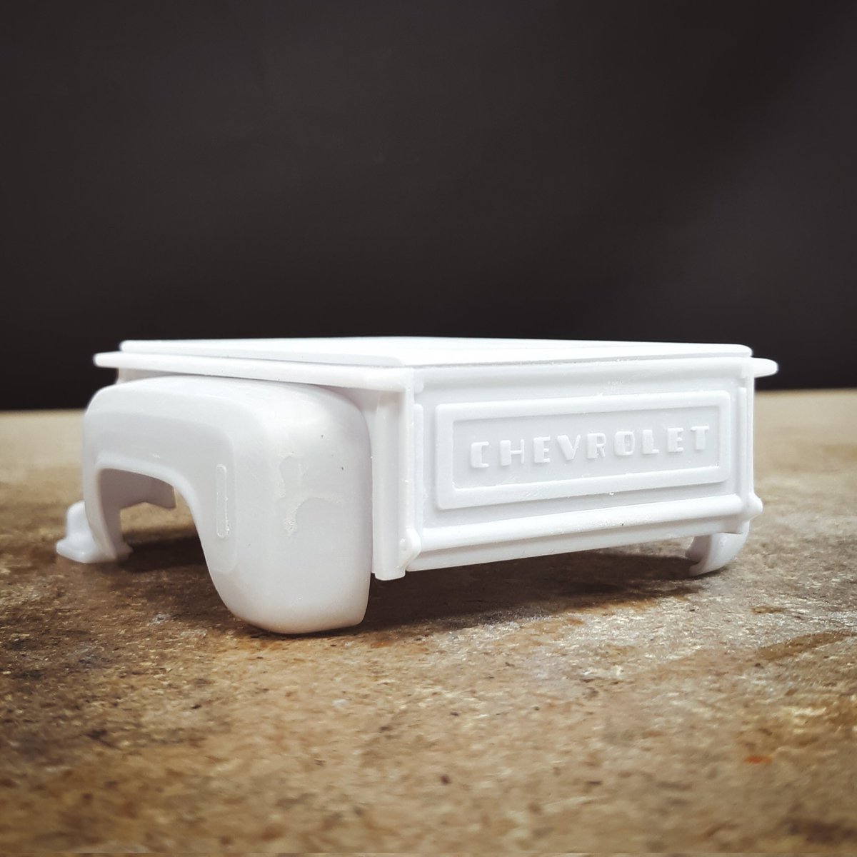 Make_It_RC's tweet photo. Custom rear roll pan has been designed and is ready to be 3D printed and installed on the 76 Chevy stepside.👌 #3ddesign #3dprinting #customrc https://t.co/brqasqbLbX