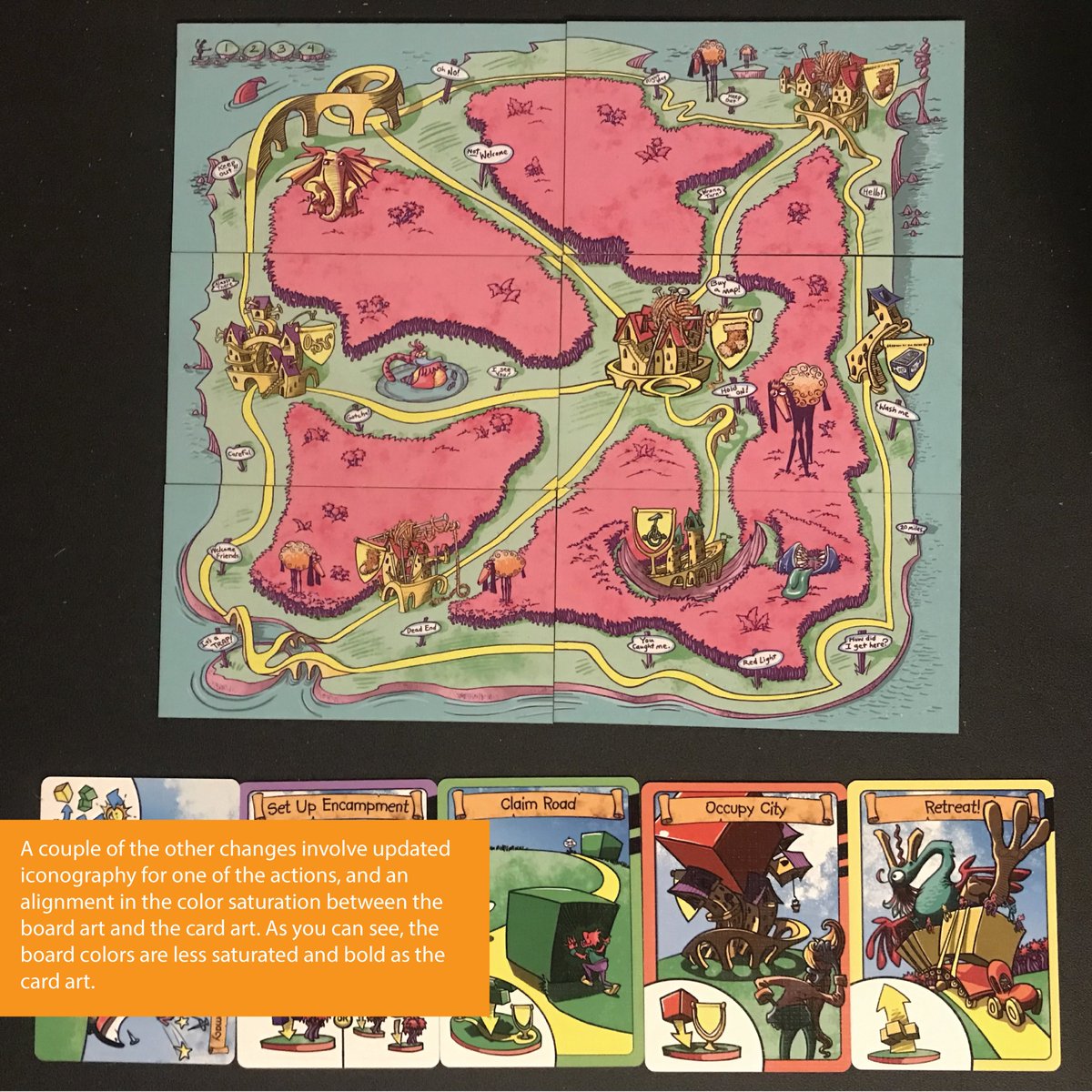 Kyle_Schubs's tweet photo. Yo! What board game design work are you doing right now? Tell me about it. Have any prototype pics to show? Drop em. @j_weaves @FoxwellBGDesign @Rick_Lorenzon @HoopCATGames @charliemccarron @corrydamey @Guppie_FBG @GreyGnomeGames @steepedgames  #boardgamedesign #prototypetuesday https://t.co/fDYmP32fZn