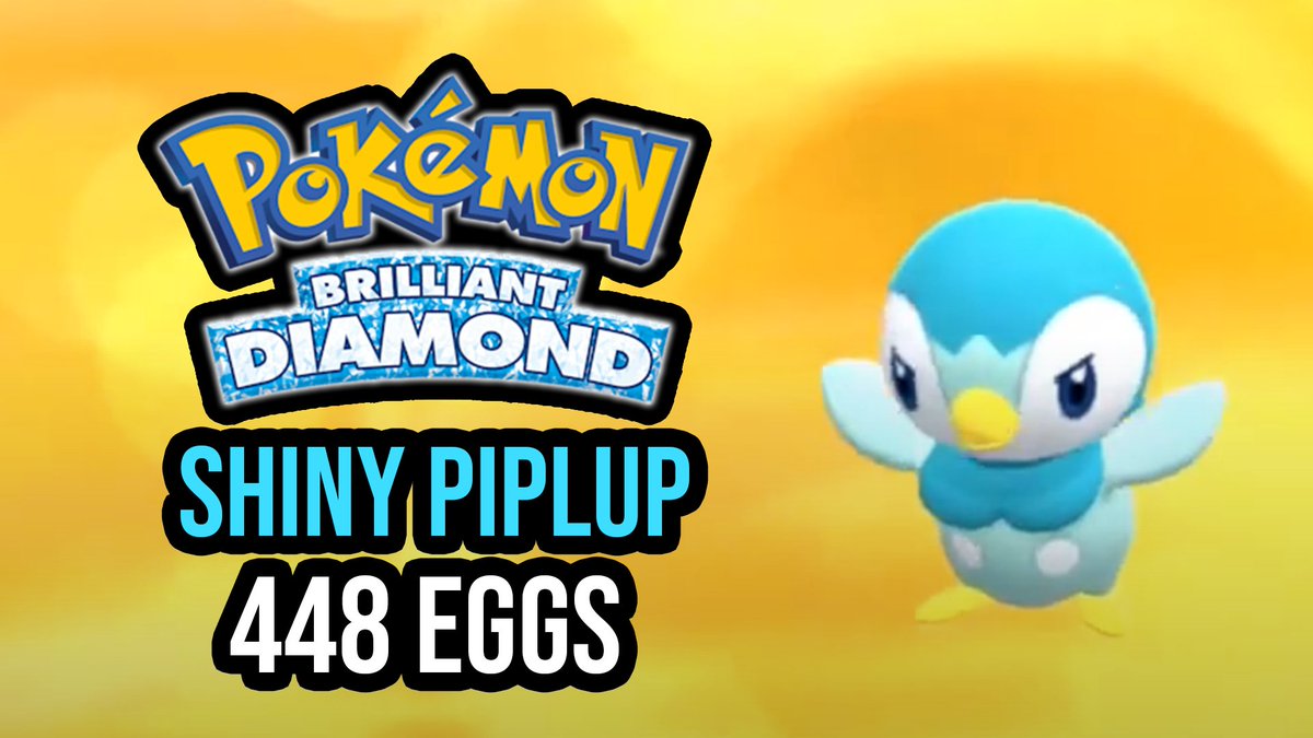 BlazingVictini's tweet photo. Got the Penguin after only 448 eggs via Masuda Method. Live reaction video is up now: https://t.co/zcF1iZ1G1R
#PokemonBDSP #BrilliantDiamond #ShiningPearl #ShinyHunting #ShinyPokemon #ShinyReaction #ShinyHunts #ShinyPiplup #ShinyStarters https://t.co/e94Epss0Q2