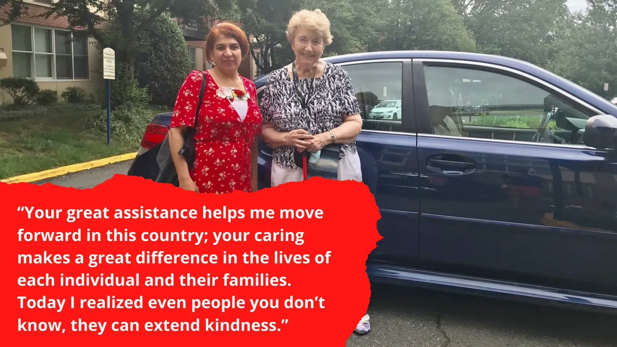 n1leftbehind's tweet photo. When Najia needed support, #NOLB was there to offer emergency financial aid and a car to help her get to her appointments and look for work. Help us help people like Najia, who answered our call for help when we needed her. Give today on #GivingTuesday https://t.co/laLtG2hrg9 https://t.co/pYPQA7md6A