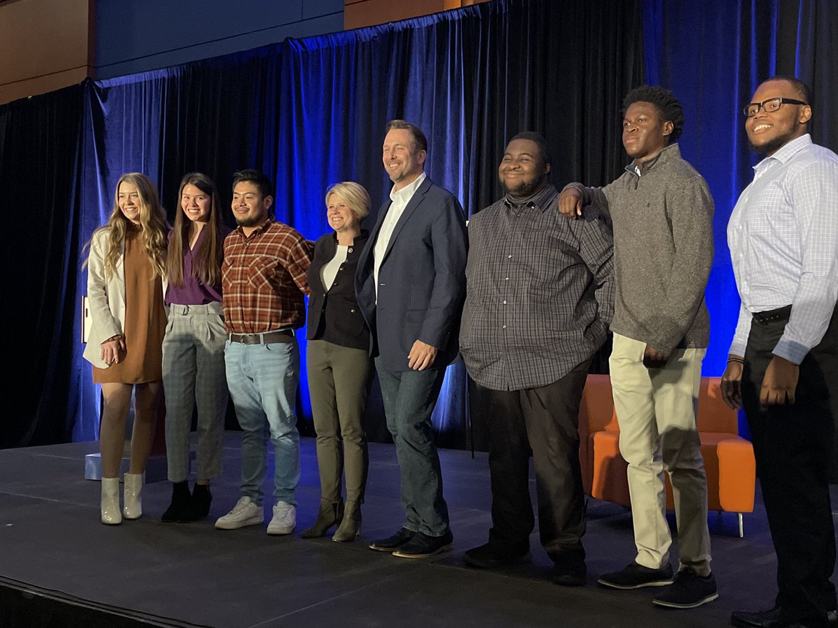 Very thankful for the opportunity to stand on stage and share my story and how educators are the reason I am who I am. Leadership is not being the best, it’s helping other to be the best! <a href="/AIM_NCDPI/">NC AIM Conference</a> <a href="/WataugaSchools/">Watauga County Schools</a> <a href="/markmilliron/">Mark David Milliron</a> @CTruittNCDPI #NCAIM2021