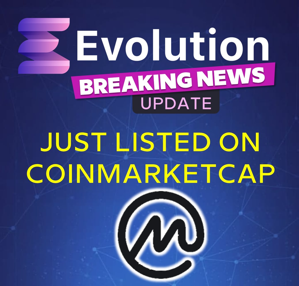 Well hello there, <a href="/CoinMarketCap/">CoinMarketCap</a> !!

coinmarketcap.com/currencies/evo…

#Evolution #CoinMarketCap #BNB #BSCGems #BinanceSmartChain