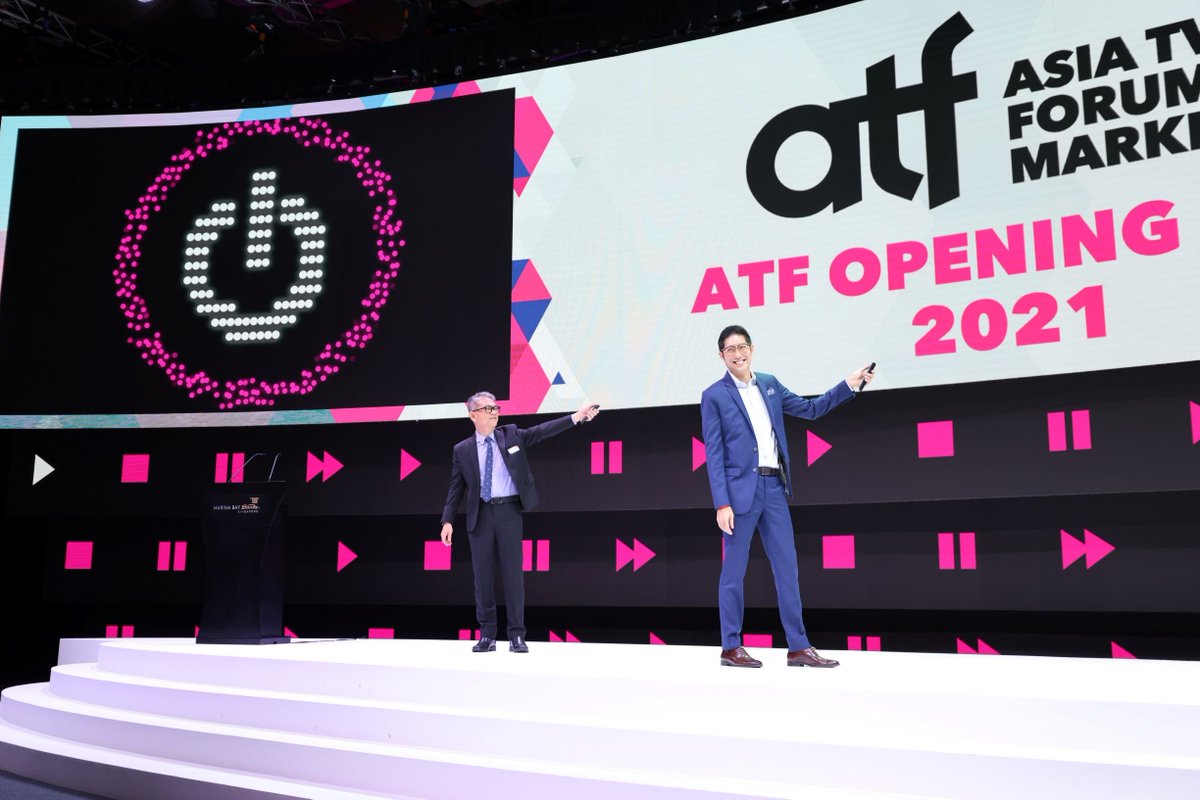 asiatvforum's tweet photo. ATF IS NOW OFFICIALLY LIVE!
ATF Opening Day continues today, live from Marina Bay Sands, Singapore and at ATF Online+.
Welcome to the hybrid event!
https://t.co/5MLwg171zR
#ASIATVFORUM #ATF #SMF #SINGAPOREMEDIAFESTIVAL https://t.co/k1vu4J66Jn