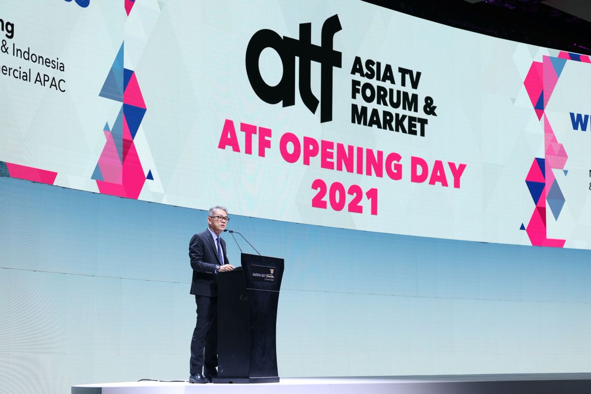 asiatvforum's tweet photo. ATF IS NOW OFFICIALLY LIVE!
ATF Opening Day continues today, live from Marina Bay Sands, Singapore and at ATF Online+.
Welcome to the hybrid event!
https://t.co/5MLwg171zR
#ASIATVFORUM #ATF #SMF #SINGAPOREMEDIAFESTIVAL https://t.co/k1vu4J66Jn