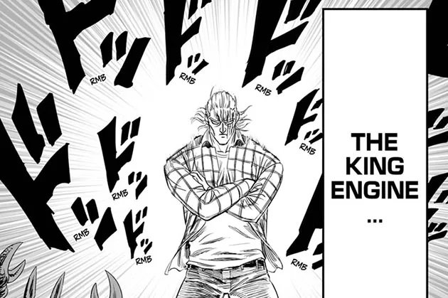 King, One Punch Man  One punch man king, One punch man manga, One