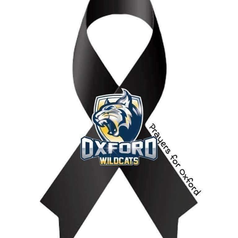 Thoughts with our friends in Oxford Michigan today. Senseless and tragic.
