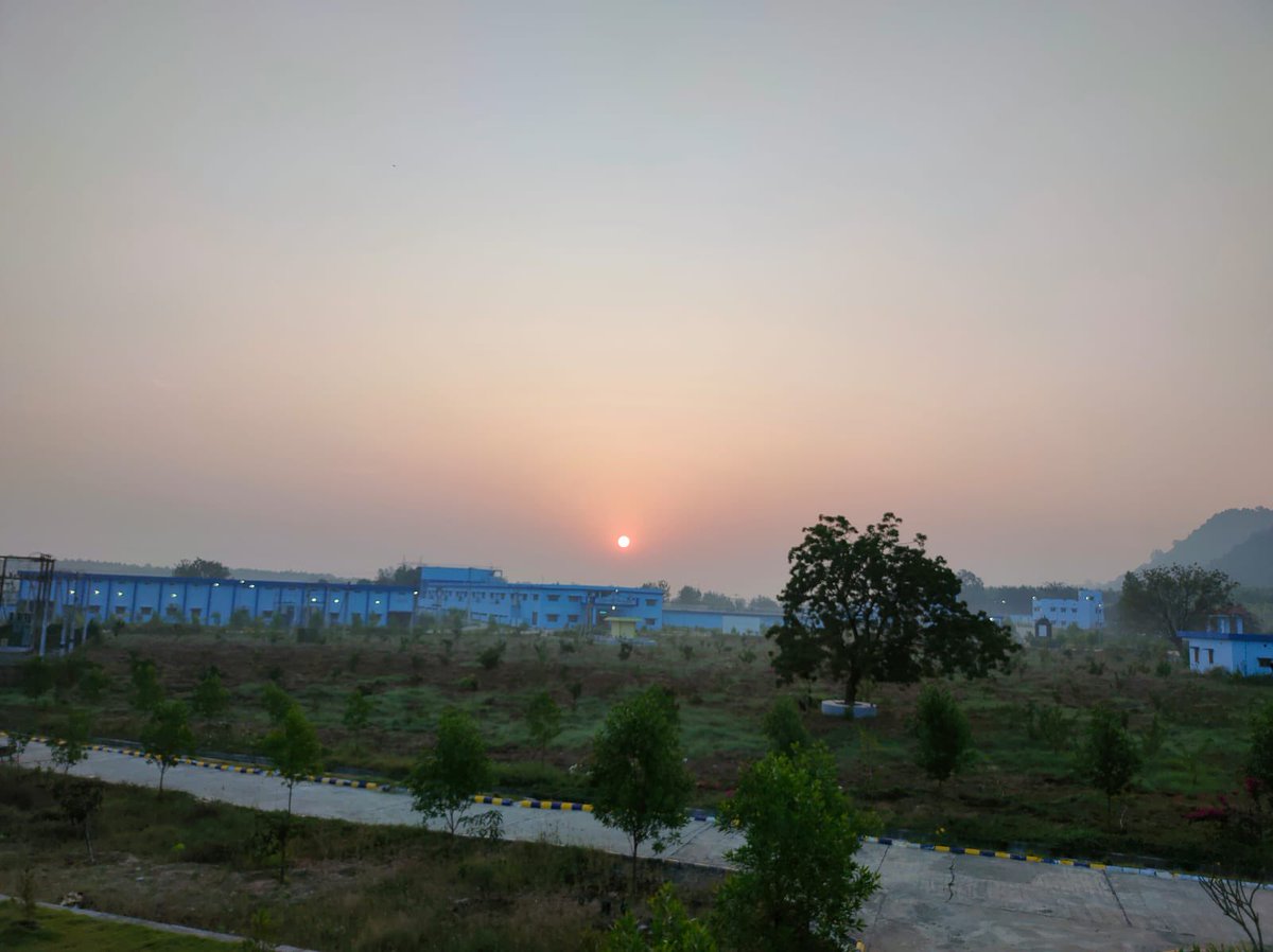 mb_telangana's tweet photo. “Golden hour at it’s very best”

A heartwarming view of the sunrise at Thoggudem’s #MissionBhagiratha 145MLD WTP which receives the first touch of sun rays, being the eastern most part of Telangana. ☀️

@SmitaSabharwal @DayakarRao2019 https://t.co/iYKC0UYbrp