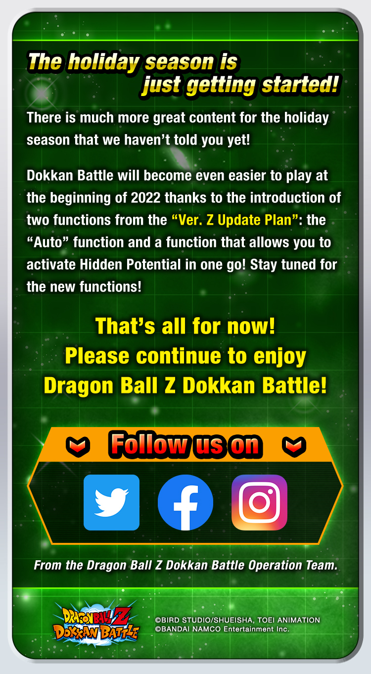 Dokkan Save For Christmas 2022 Dokkan Battle Global (@Dokkanbattlegl) / Twitter