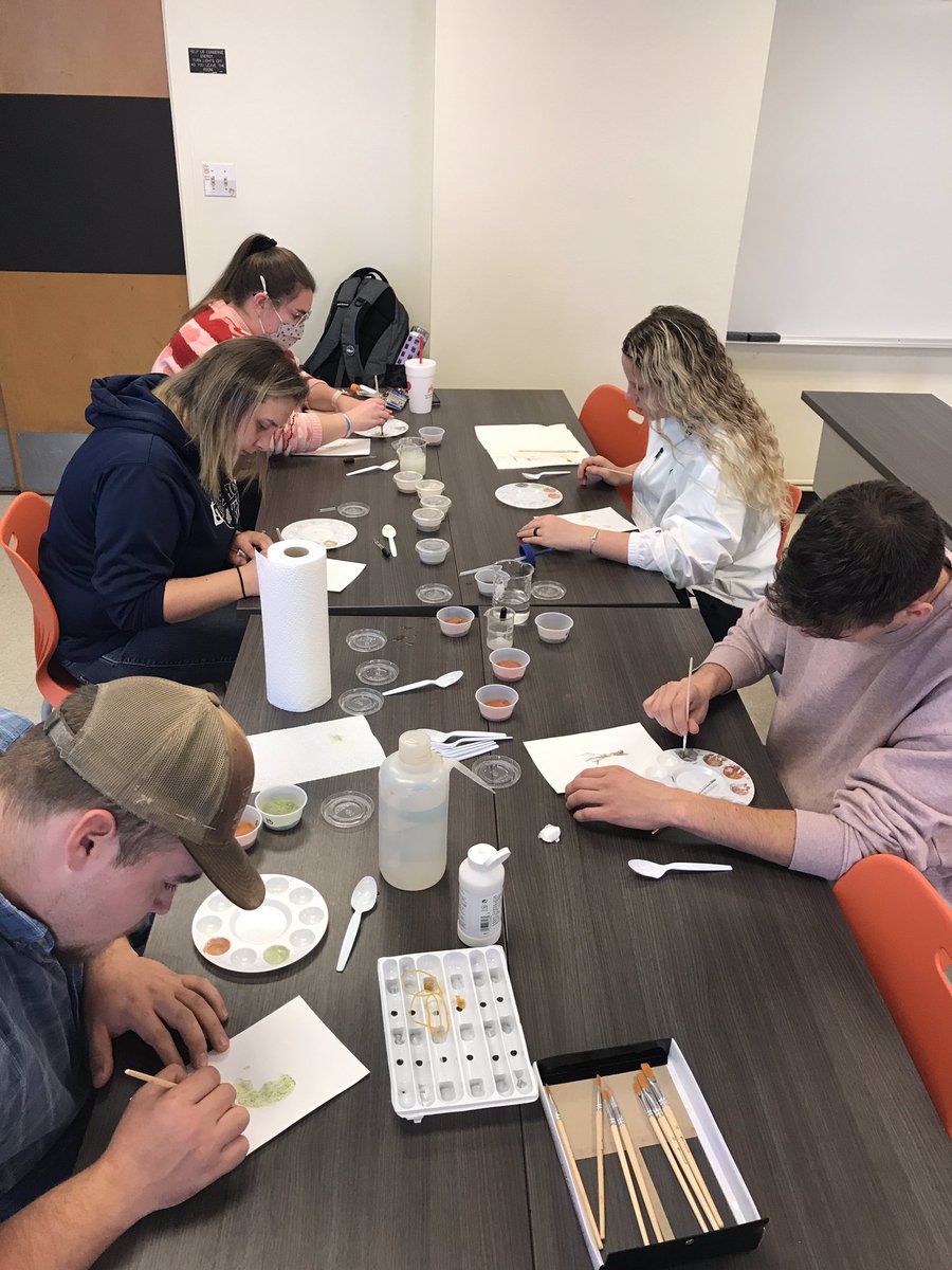 cowboyseptic's tweet photo. Painting with soils in SOIL 3033 (Soils and Societies) https://t.co/fVgLGRCRNr