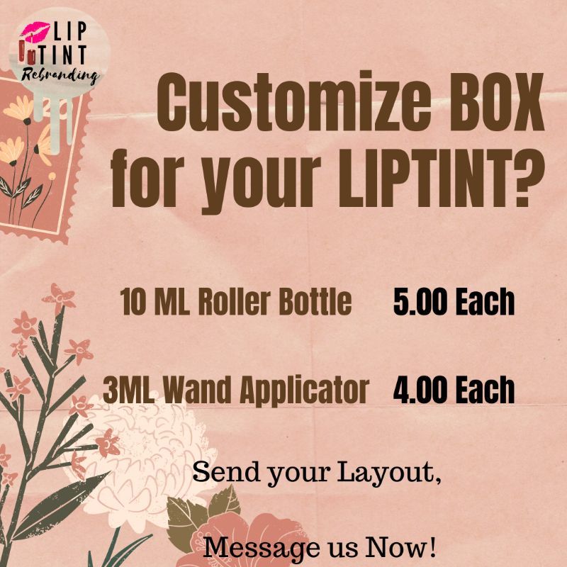 pathy0804's tweet image. I'm selling customize Liptint box (Send your Sample... for ₱5. Get it on Shopee now! shopee.ph/glam_baby/1470… #ShopeePH