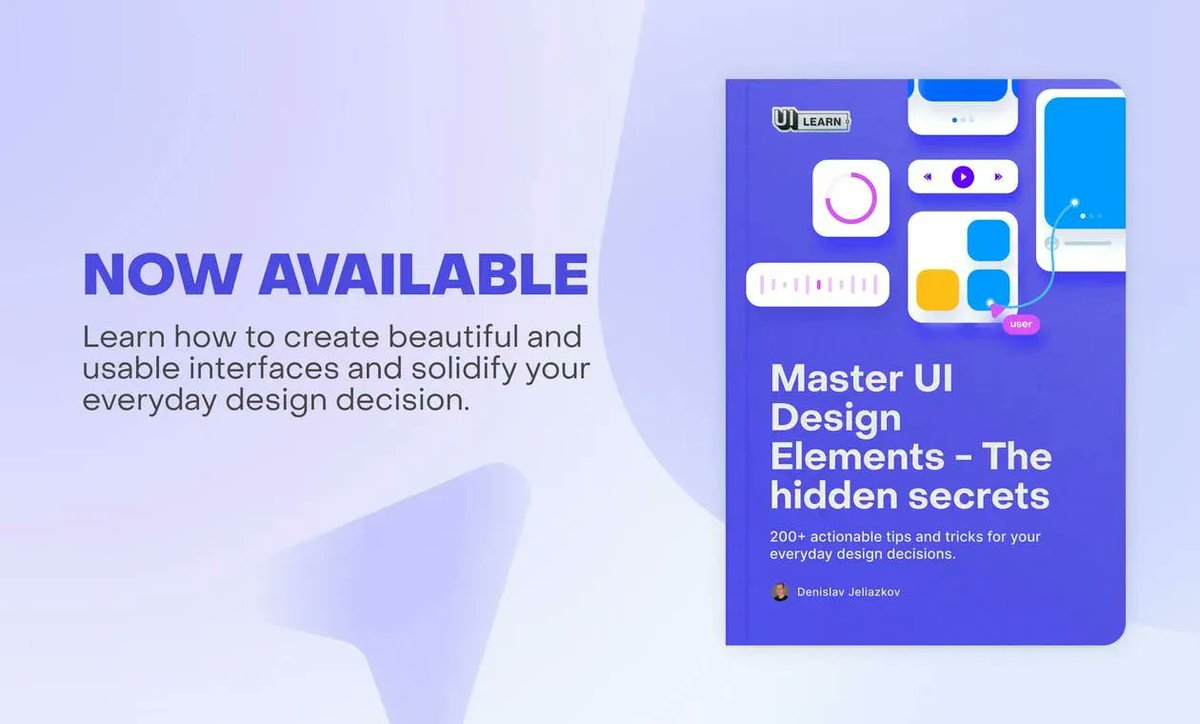 ProductHunt's tweet photo. Everything you need to know about UI design.

https://t.co/aMpR76F2P0 https://t.co/k7NckVDN6h