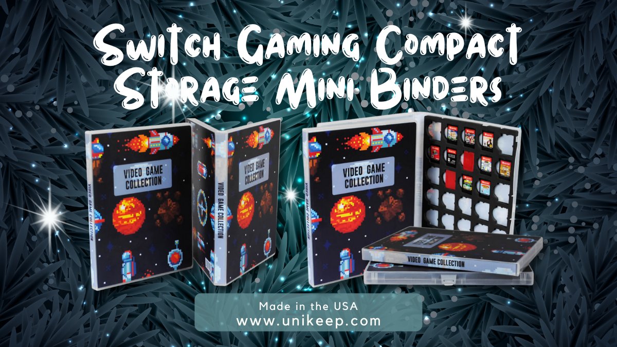 The UniKeep Game Case is perfect for your Nintendo Switch game collection. The attractive, digitally-printed design sets this game case apart from the rest. Get yours now!👉bit.ly/3IbeeIA

#nintendogames #nintendo #cartridge #gamecartridgecase #nintendoswitchcase #games