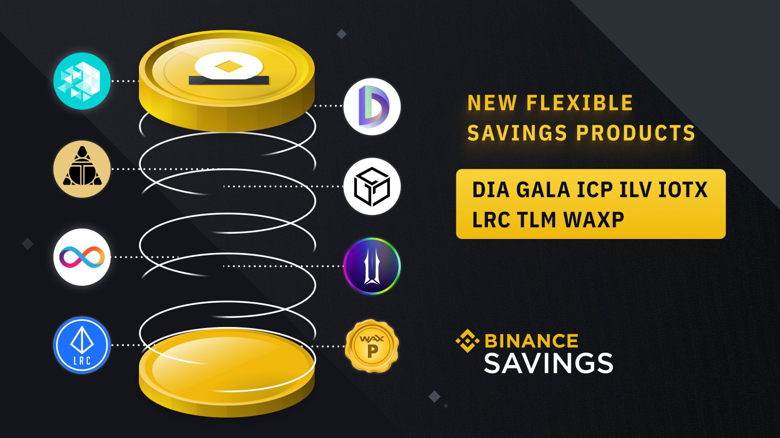 Binance on Twitter "New assets added to Flexible Savings on Binance