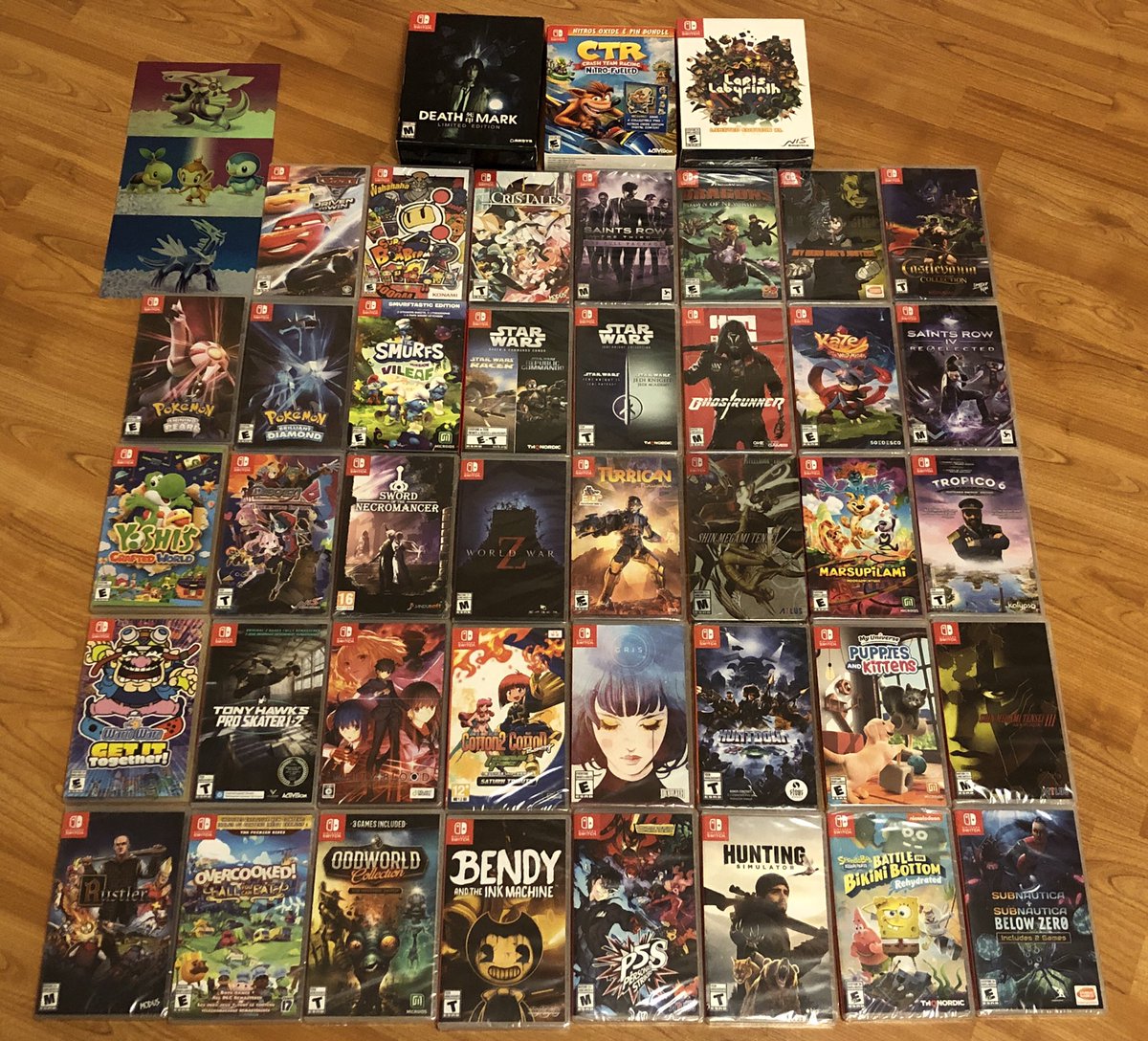 mnj76371374's tweet image. November deliveries 🚚 @SoWhatAboutGame 
#SwitchWatch #LetsGetPhysical
#WalletDestroyer