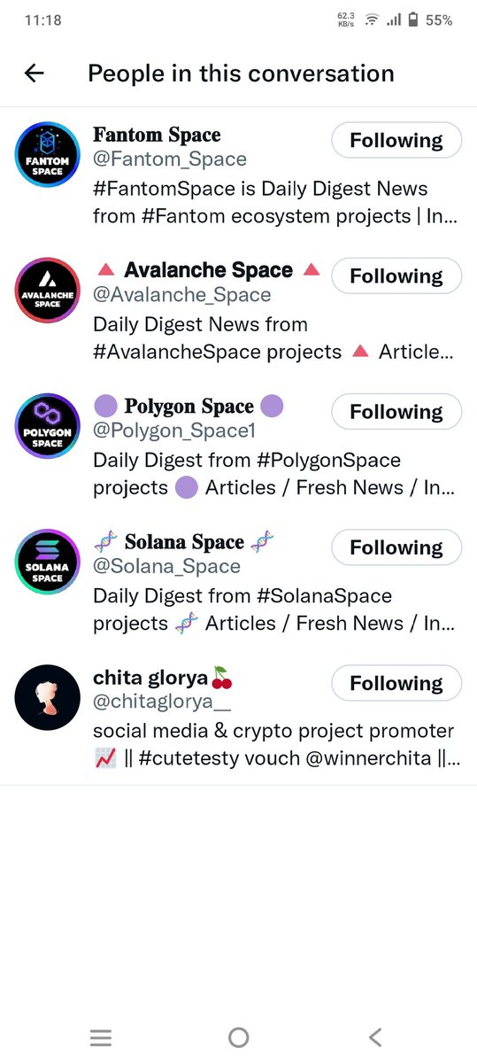 moonlily77's tweet photo. @chitaglorya__ @Solana_Space @Fantom_Space @Polygon_Space1 @Avalanche_Space Done ,wish me luck 😂 https://t.co/Dx3r3A5DPR