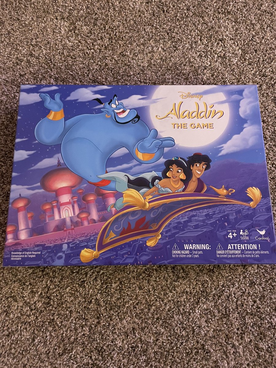 333Stacey's tweet photo. Thank you so much @SonderQuest for the wonderful Aladdin game! I can’t wait to play it with my family. 💖 #DisTwitterSecretSanta https://t.co/Po9Fdz8628