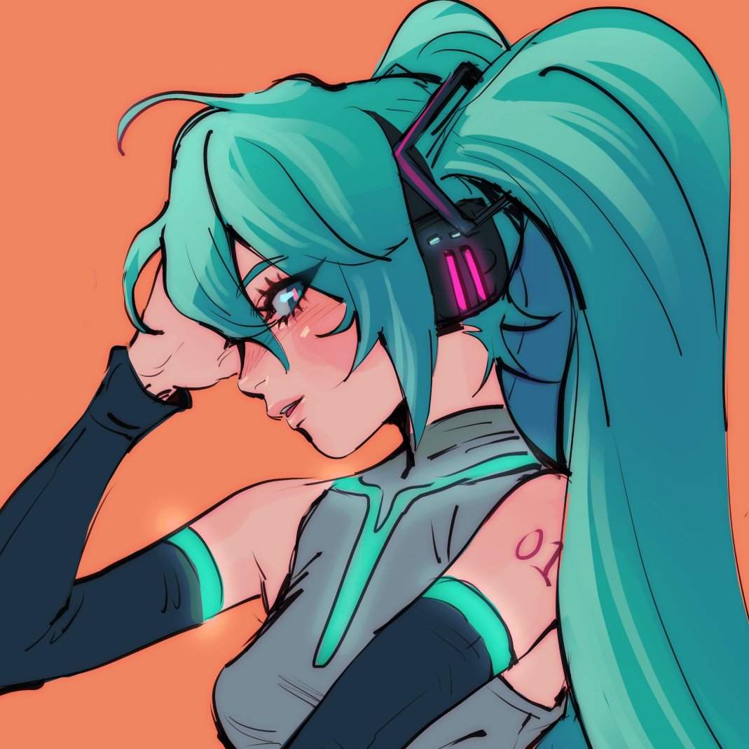 vellmoone's tweet photo. don't have the patience to finish these but,,, i have been on my regularly scheduled vocaloid kick https://t.co/JB4FWg0upZ