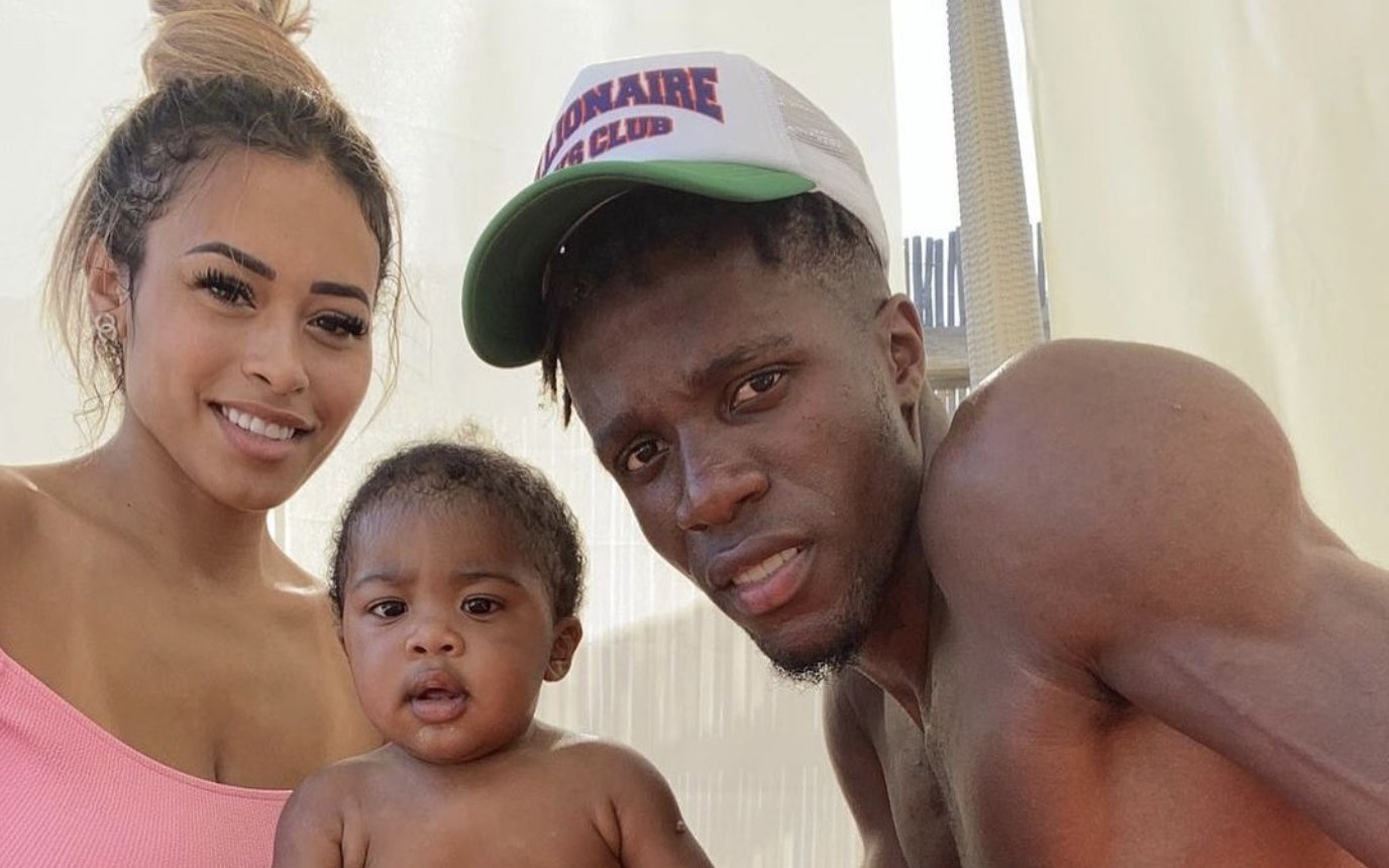 Wilfried Zaha wishes his son Saint Zaha a happy birthday as he turns one  