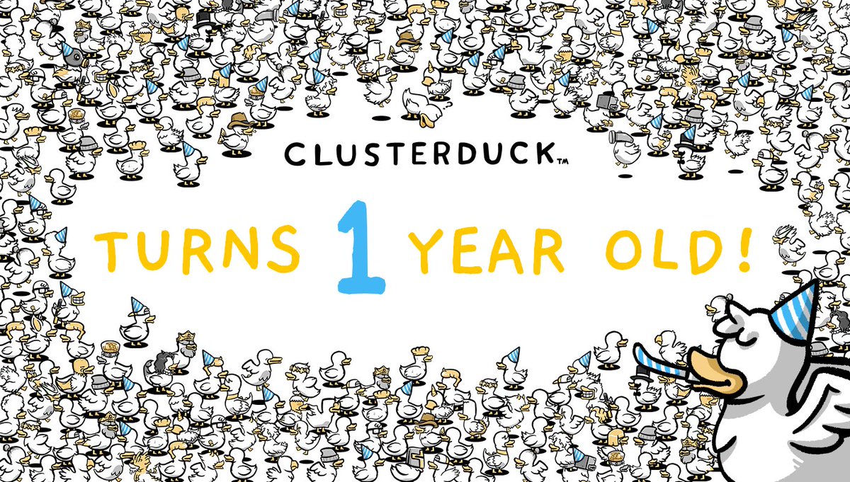 PikPokGames's tweet photo. Has it really been a year already?! To celebrate our quirky game about breeding ducks, please take this duck and pass it on to another comment thread without context. 🦆 https://t.co/y97rKfdf5G